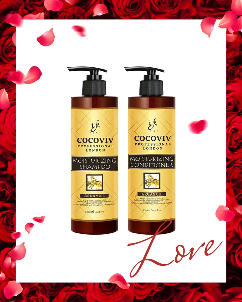 Cocoviv Pure Argan Oil Moisturizing Shampoo and Conditioner