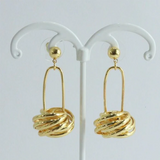 Twirl Droplet Earring