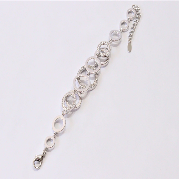 VIEON Sterling Silver Bracelet with stones