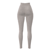 IYKE  Women's Leggings Yoga Pants, with 2 side pockets, High Waist Tummy Control Stretch Slim Leggings.