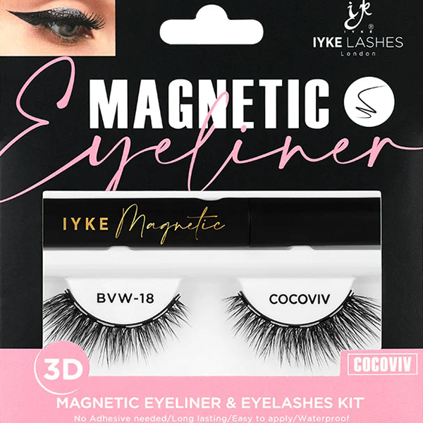 COCOVIV MAGNETIC REUSEABLE LASHES WITH EYELINER